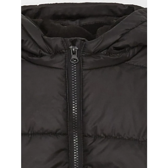 LCW Kids Kırmızı Kapüşonlu Erkek Çocuk Şişme Mont