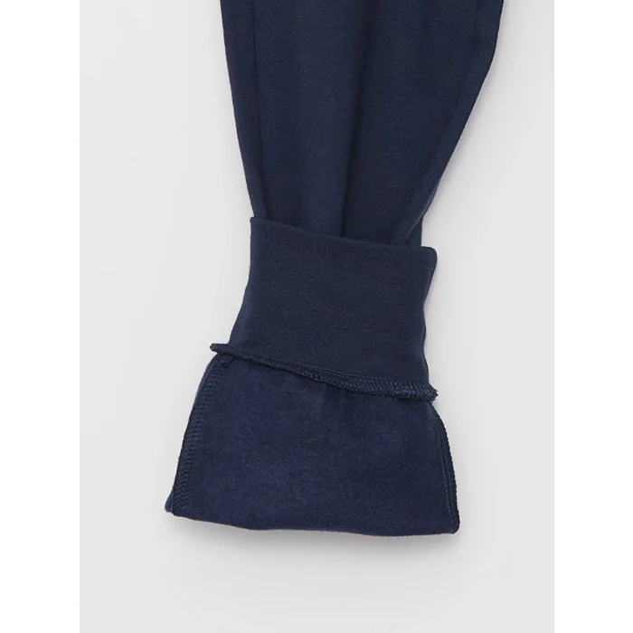 LCW Kids Lacivert Beli Lastikli Baskılı Erkek Çocuk Jogger Eşofman Altı