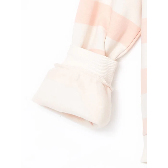 LCW Kids Pembe Bisiklet Yaka Kız Çocuk Kalın Eşofman Takım