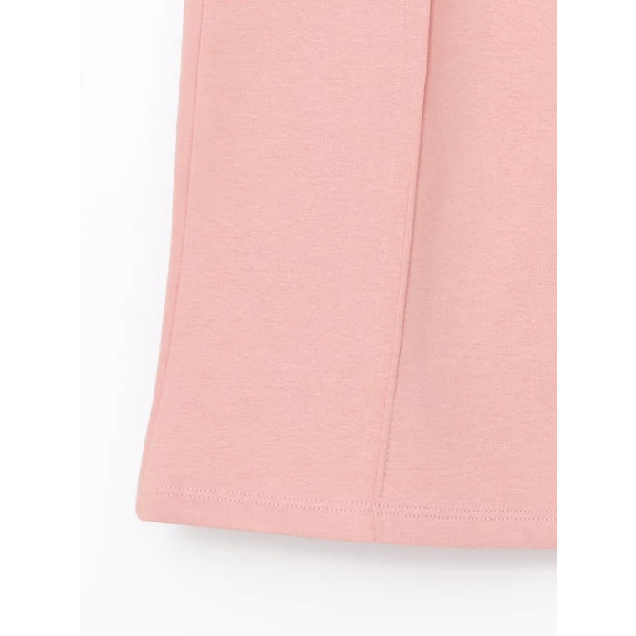 LCW Kids Pembe Bisiklet Yaka Kız Çocuk Kalın Eşofman Takım