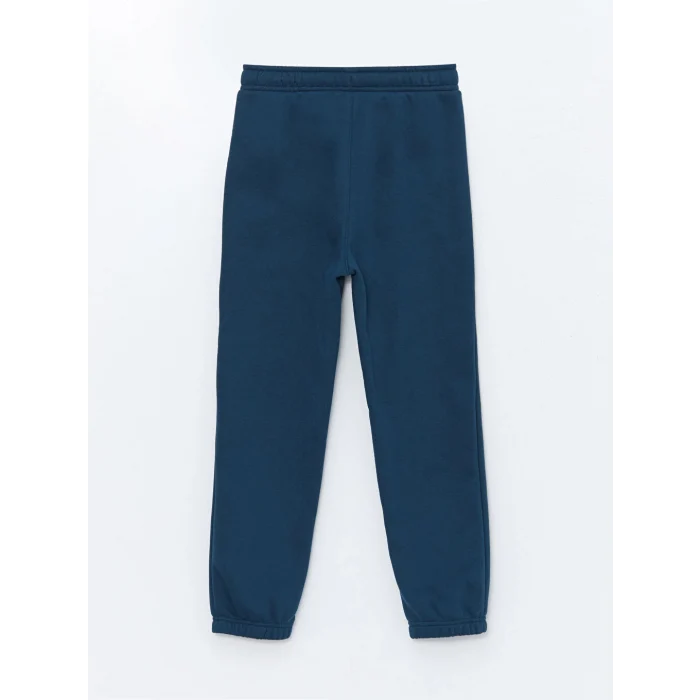 LCW Kids Petrol Beli Lastikli Erkek Çocuk Kalın Jogger Eşofman Altı