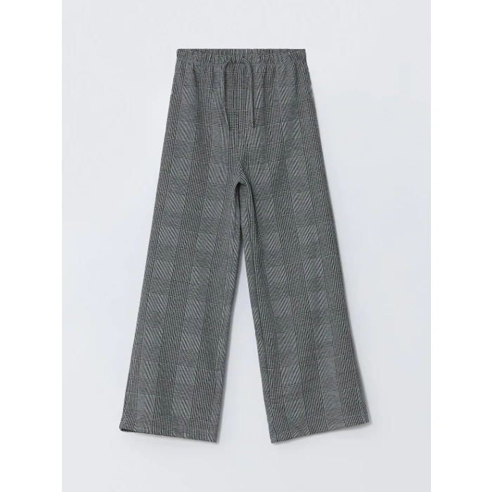 LCW Kids Siyah Beli Lastikli Kız Çocuk Eşofman Altı