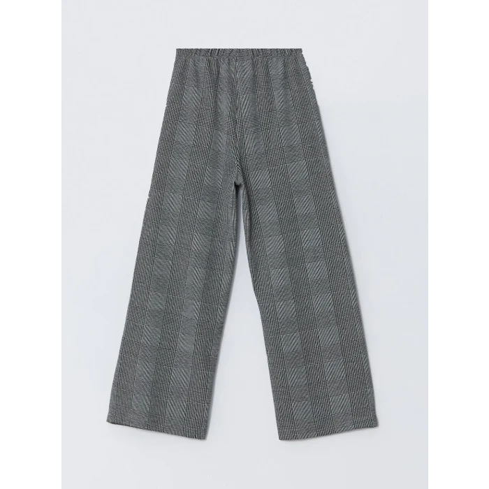 LCW Kids Siyah Beli Lastikli Kız Çocuk Eşofman Altı