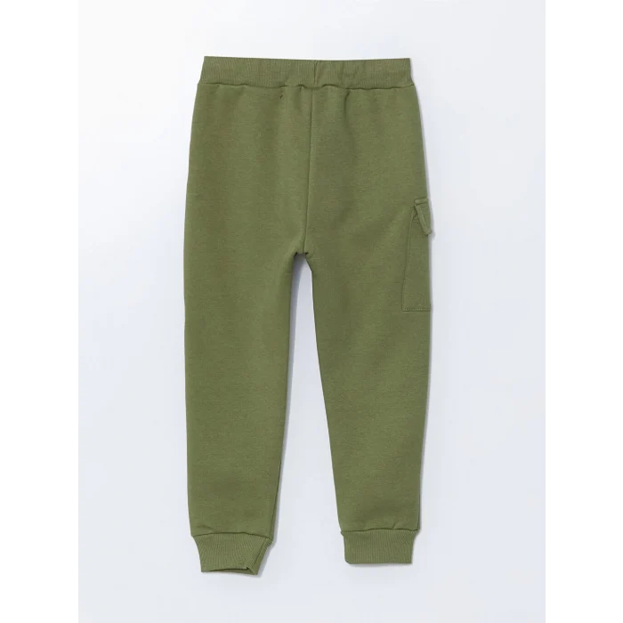 LCW Kids Yeşil Beli Lastikli Erkek Çocuk Jogger Eşofman Alt 2li