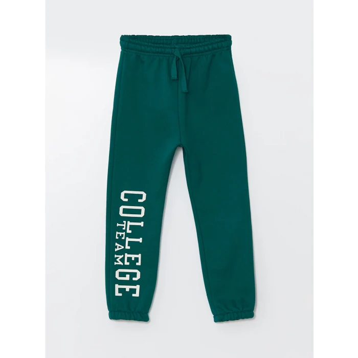 LCW Kids Yeşil Beli Lastikli Kalın Erkek Bebek Jogger Eşofman Alt 2li