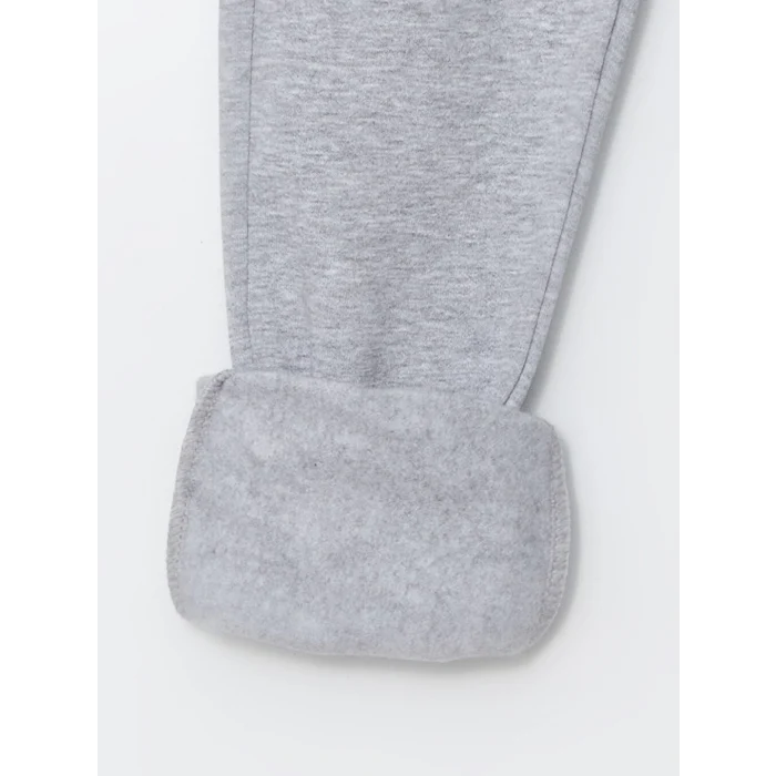 LCW Kids Yeşil Beli Lastikli Kalın Erkek Bebek Jogger Eşofman Alt 2li