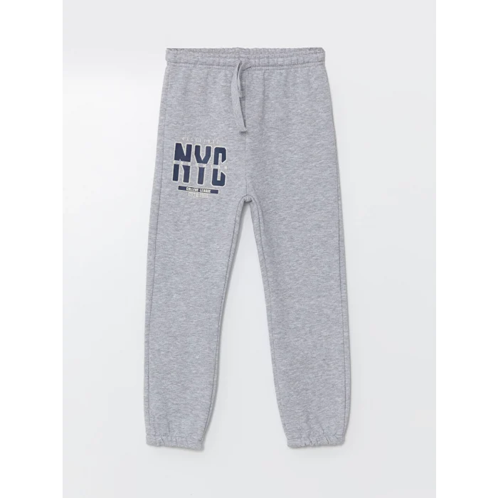 LCW Kids Yeşil Beli Lastikli Kalın Erkek Bebek Jogger Eşofman Alt 2li