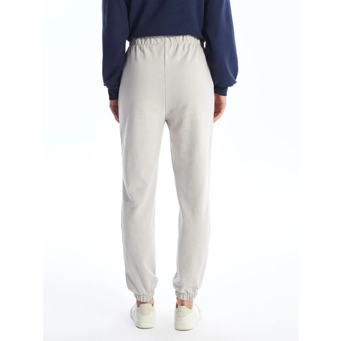 LCW Vision Gri Beli Lastikli Kadın Jogger Eşofman Altı