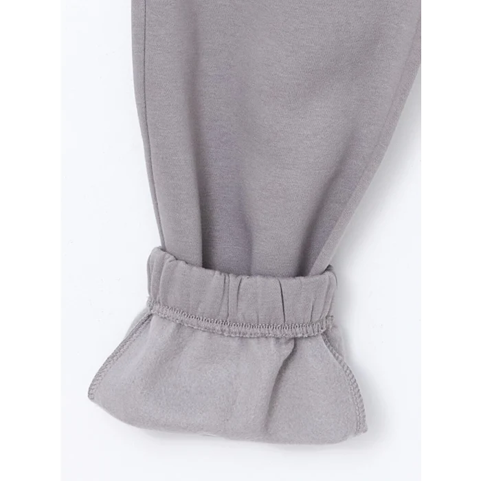 LCW Vision Gri Beli Lastikli Kadın Kalın Jogger Eşofman Altı
