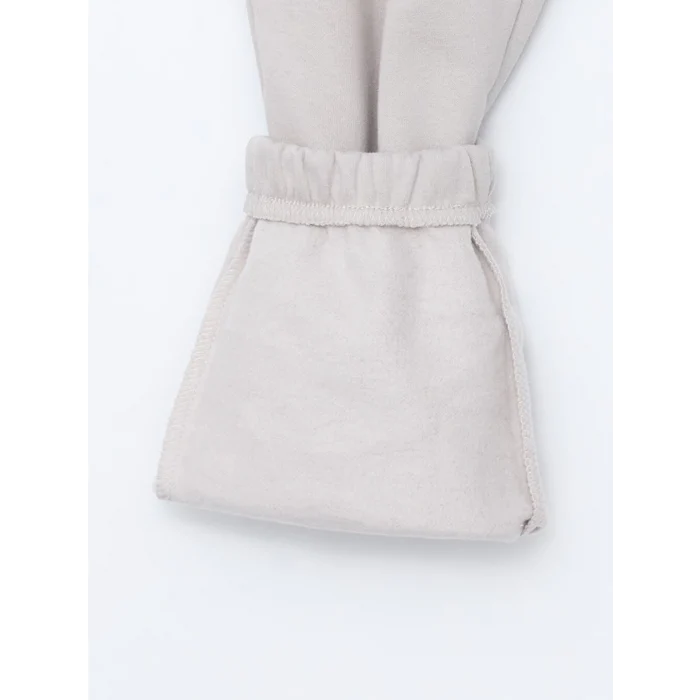 LCW Vision Gri Beli Lastikli Kadın Kalın Jogger Eşofman Altı