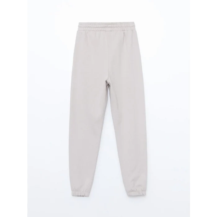 LCW Vision Gri Beli Lastikli Kadın Kalın Jogger Eşofman Altı