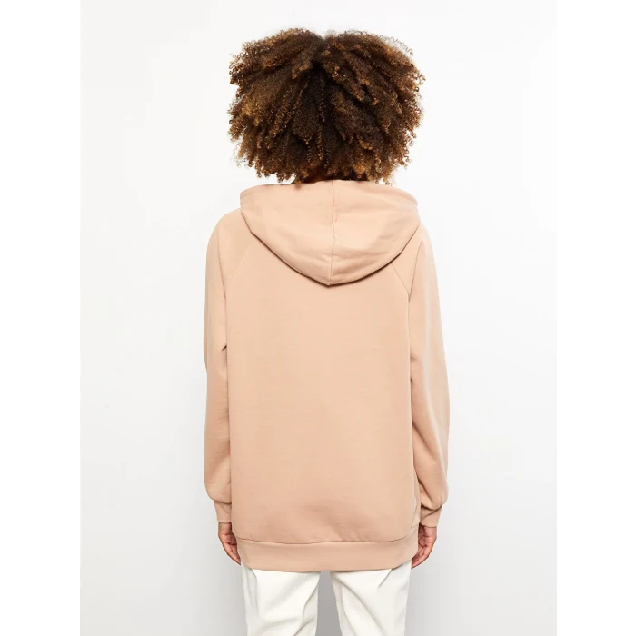 LCW Vision Kahverengi Kadın Kalın Hoodie