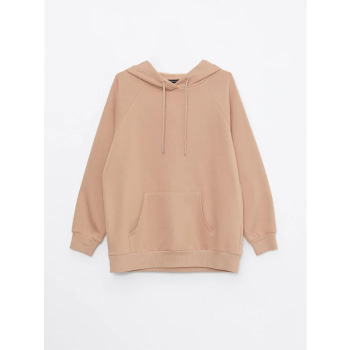 LCW Vision Kahverengi Kadın Kalın Hoodie