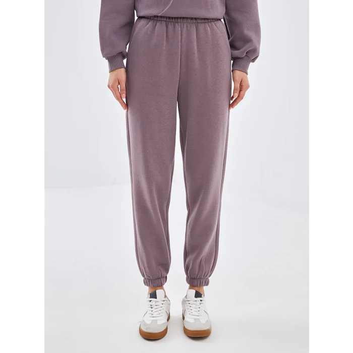 LCW Vision Mürdüm Beli Lastikli Kadın Kalın Jogger Eşofman Altı