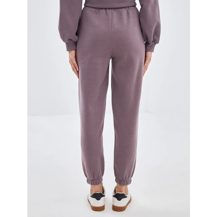 LCW Vision Mürdüm Beli Lastikli Kadın Kalın Jogger Eşofman Altı