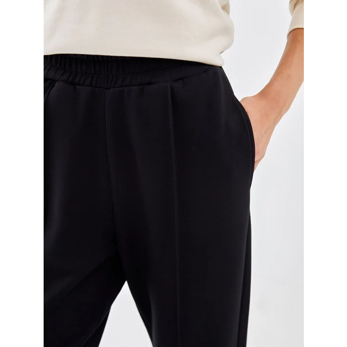 LCW Vision Siyah Beli Lastikli Kadın Jogger Eşofman Altı