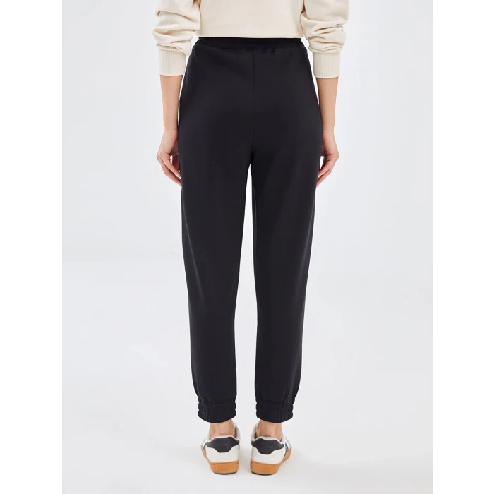 LCW Vision Siyah Beli Lastikli Kadın Jogger Eşofman Altı