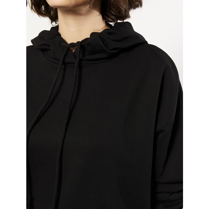 LCW Vision Siyah Kadın Hoodie