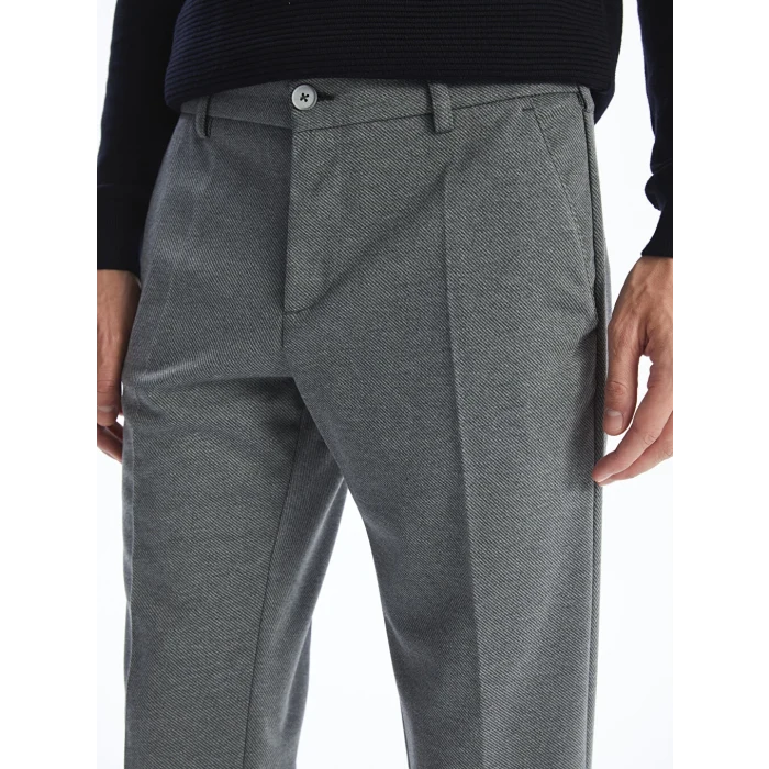 LCWAIKIKI Classic Antrasit Dar Kalıp Erkek Chino Pantolon