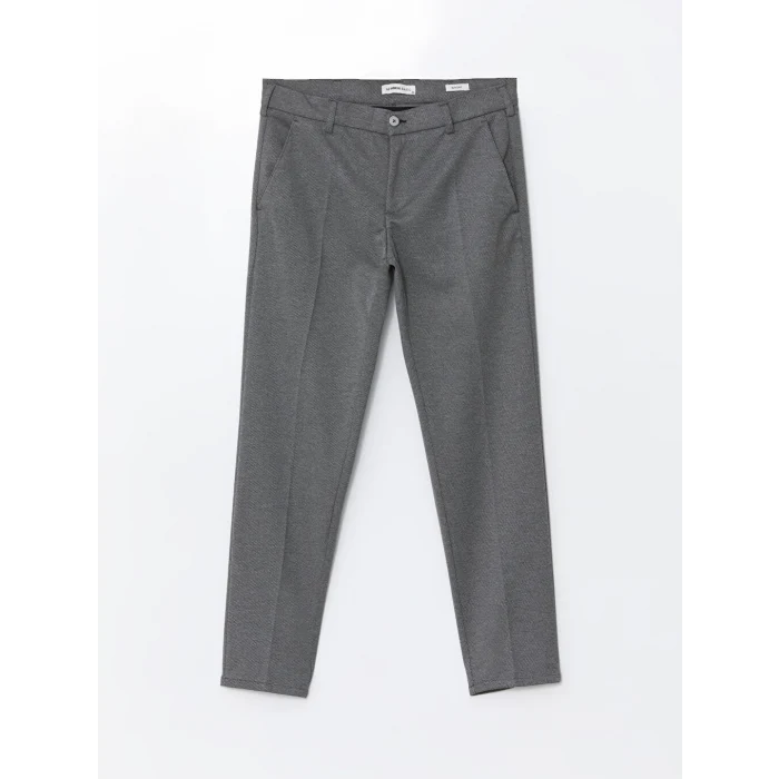 LCWAIKIKI Classic Antrasit Dar Kalıp Erkek Chino Pantolon