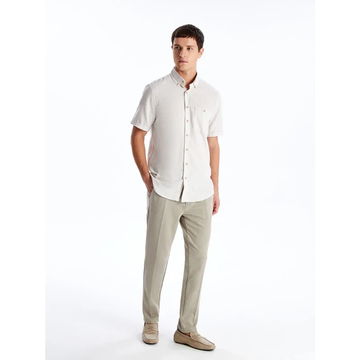 LCWAIKIKI Classic Bej Slim Fit Erkek Pantolon