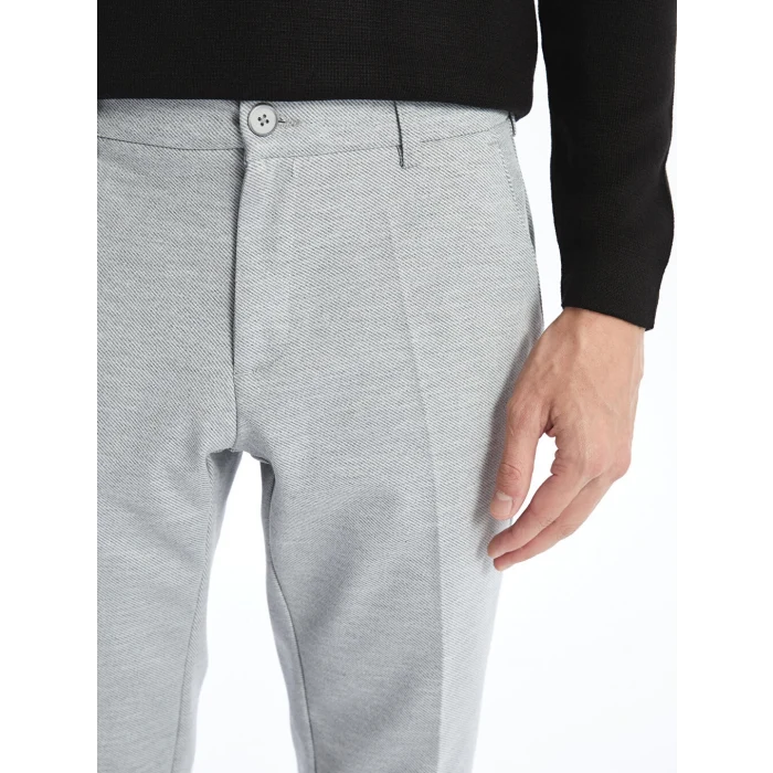 LCWAIKIKI Classic Gri Dar Kalıp Erkek Chino Pantolon
