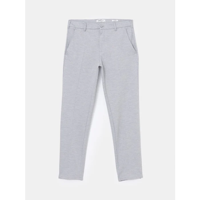 LCWAIKIKI Classic Gri Dar Kalıp Erkek Chino Pantolon