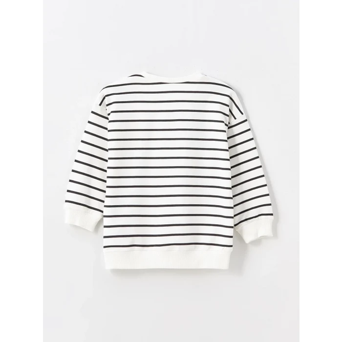 LCW Kids Bej Bisiklet Yaka Baskılı Erkek Bebek Sweatshirt ve Eşofman Alt 2li Takım 5 Değerlendirme 10.8B