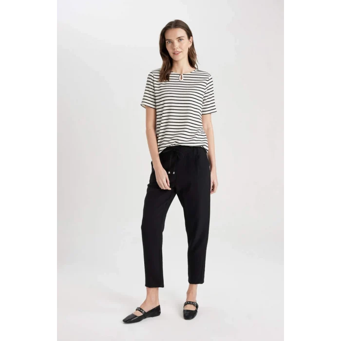 R0433 Jogger Cepli Yüksek Bel Pantolon