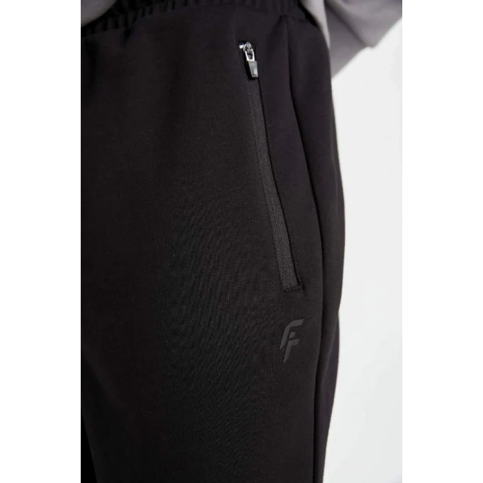 S3309 Slim Fit Fermuarlı Jogger Eşofman Altı