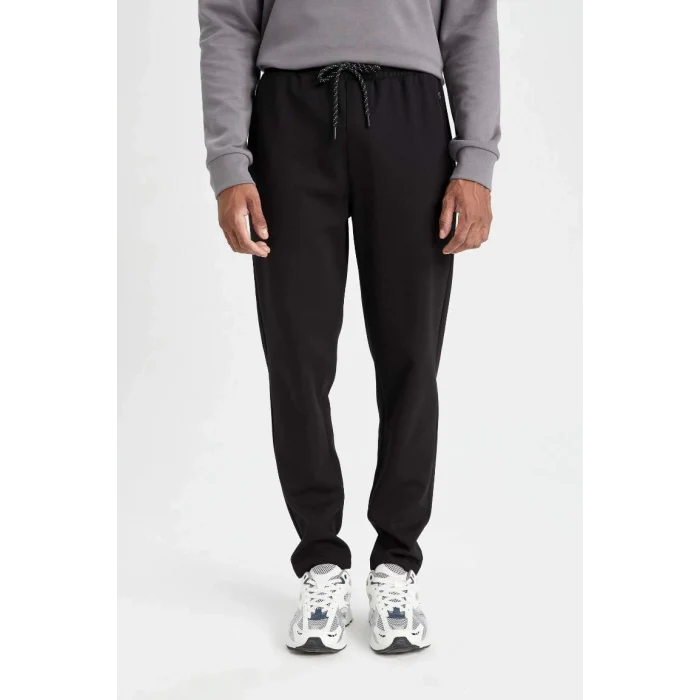 S3309 Slim Fit Fermuarlı Jogger Eşofman Altı