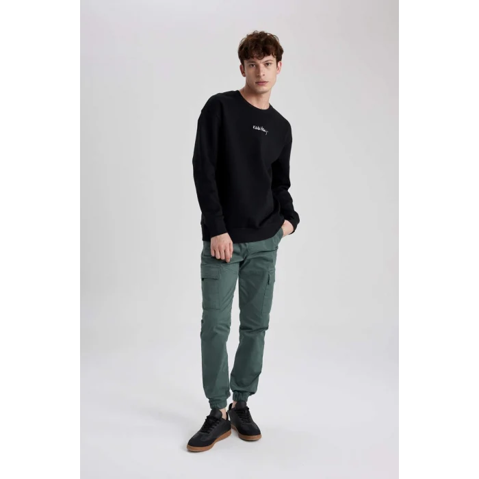 S9874 Slim Kargo Jogger Kargo Cepli Pantolon