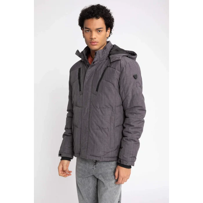 U9773 Polar Astarlı Su Geçirmez Şişme Mont