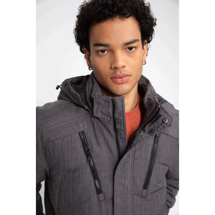 U9773 Polar Astarlı Su Geçirmez Şişme Mont