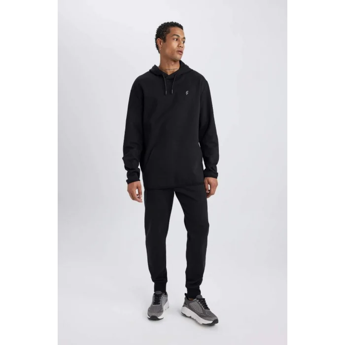 X9031 DeFactoFit Kapüşonlu Cepli Sweatshirt