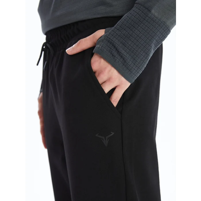 XSIDE ACTIVE Siyah Standart Kalıp Erkek Eşofman Altı