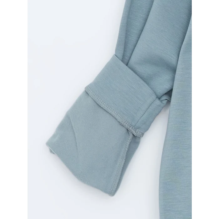 XSIDE ACTIVE Yeşil Bisiklet Yaka Oversize Kadın Sweatshirt