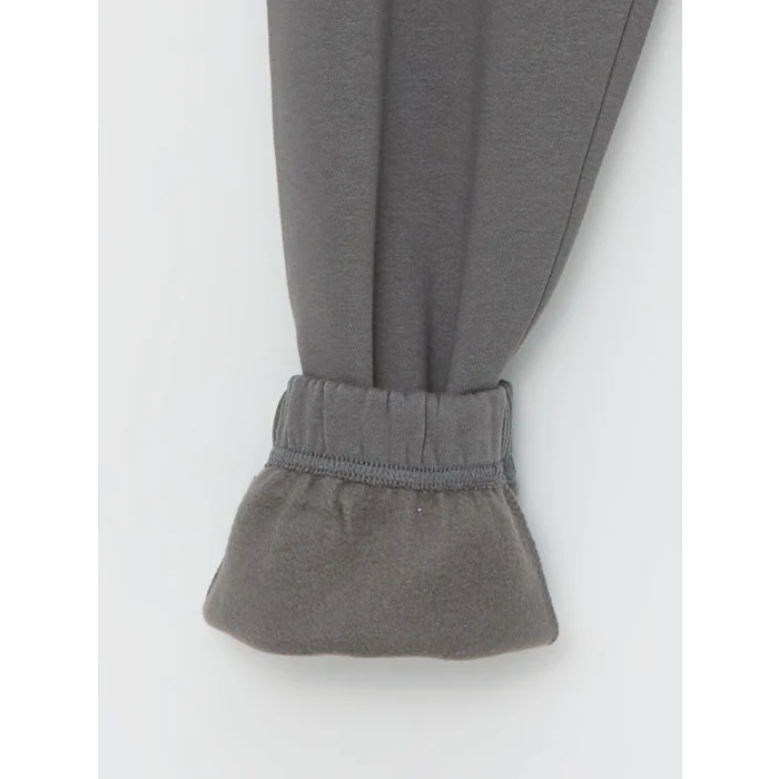 XSIDE Antrasit Standart Kalıp Erkek Kalın Jogger Eşofman Altı