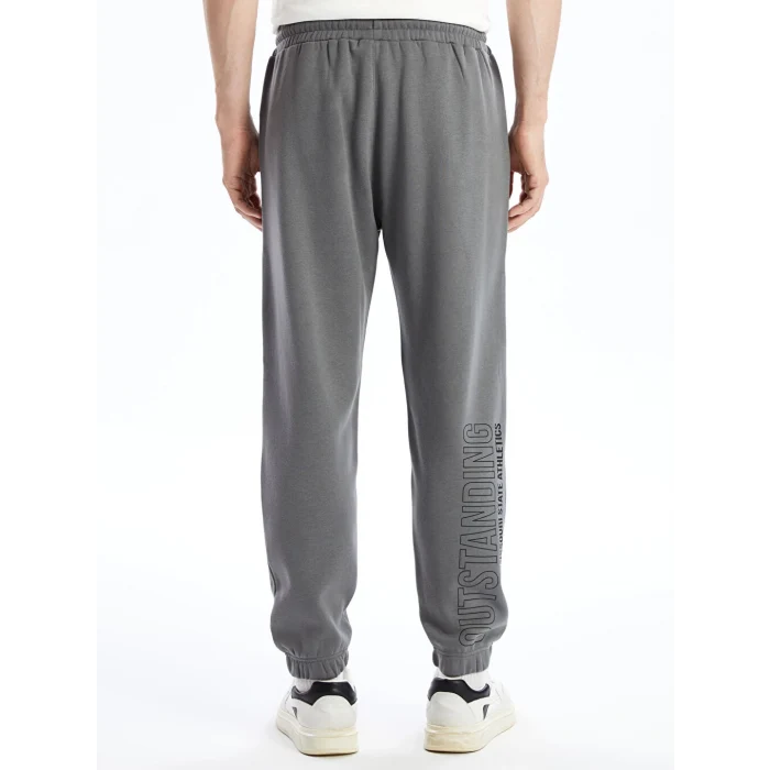 XSIDE Antrasit Standart Kalıp Erkek Kalın Jogger Eşofman Altı