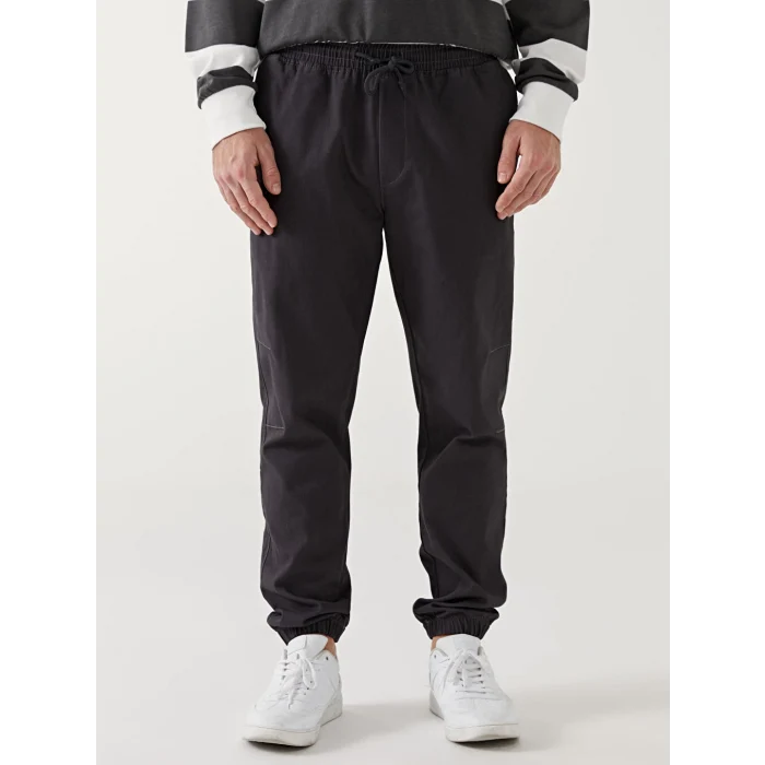 XSIDE Antrasit Standart Kalıp Gabardin Erkek Pantolon