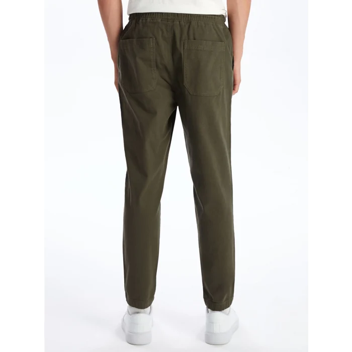 XSIDE Haki Standart Kalıp Gabardin Erkek Pantolon