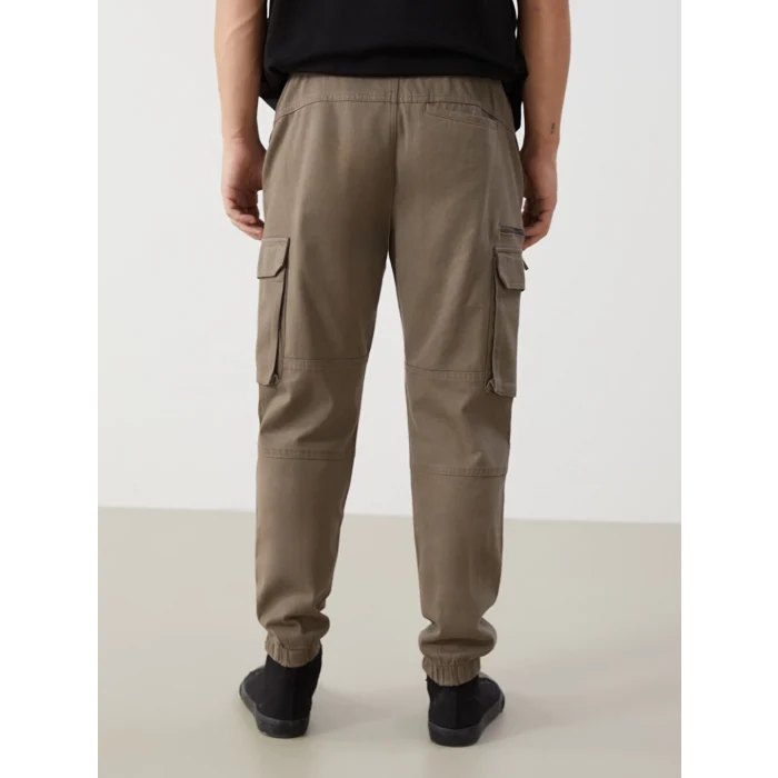 XSIDE Kahverengi Standart Kalıp Erkek Kargo Pantolon
