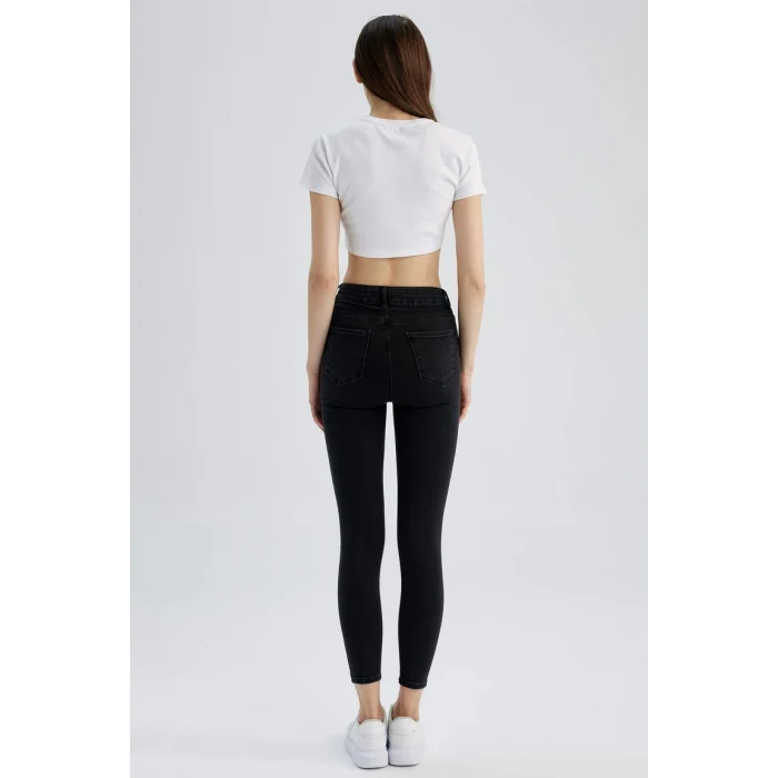 Y2909 Super Skinny Fit Yüksek Bel Jean Pantolon
