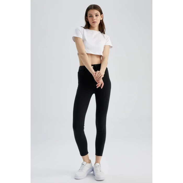 Y2909 Super Skinny Fit Yüksek Bel Jean Pantolon