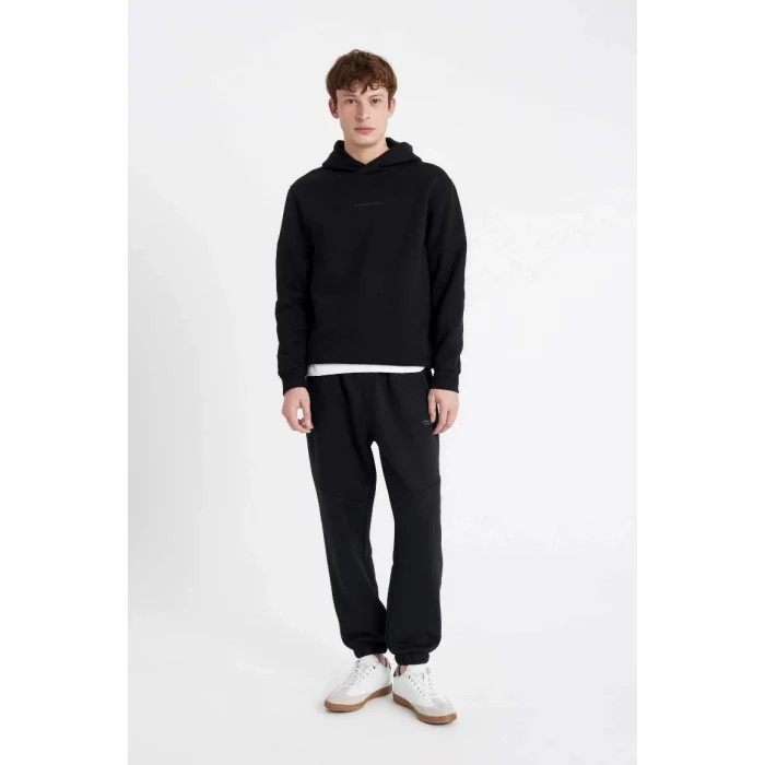 Y5511 Regular Fit Normal Kesim Fermuar Cepli Lastikli Paça Eşofman Altı