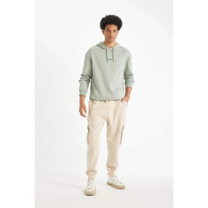 Y5533 Kargo Cepli Esnek Paça Eşofman Altı