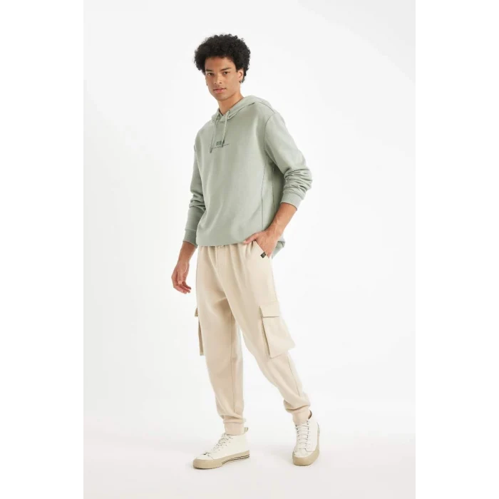 Y5533 Kargo Cepli Esnek Paça Eşofman Altı