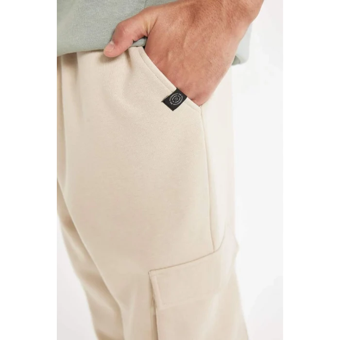 Y5533 Kargo Cepli Esnek Paça Eşofman Altı