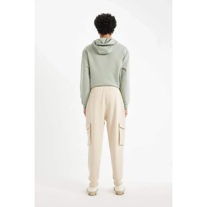 Y5533 Kargo Cepli Esnek Paça Eşofman Altı