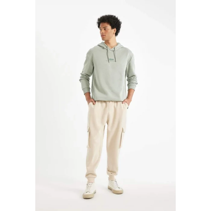 Y5533 Kargo Cepli Esnek Paça Eşofman Altı